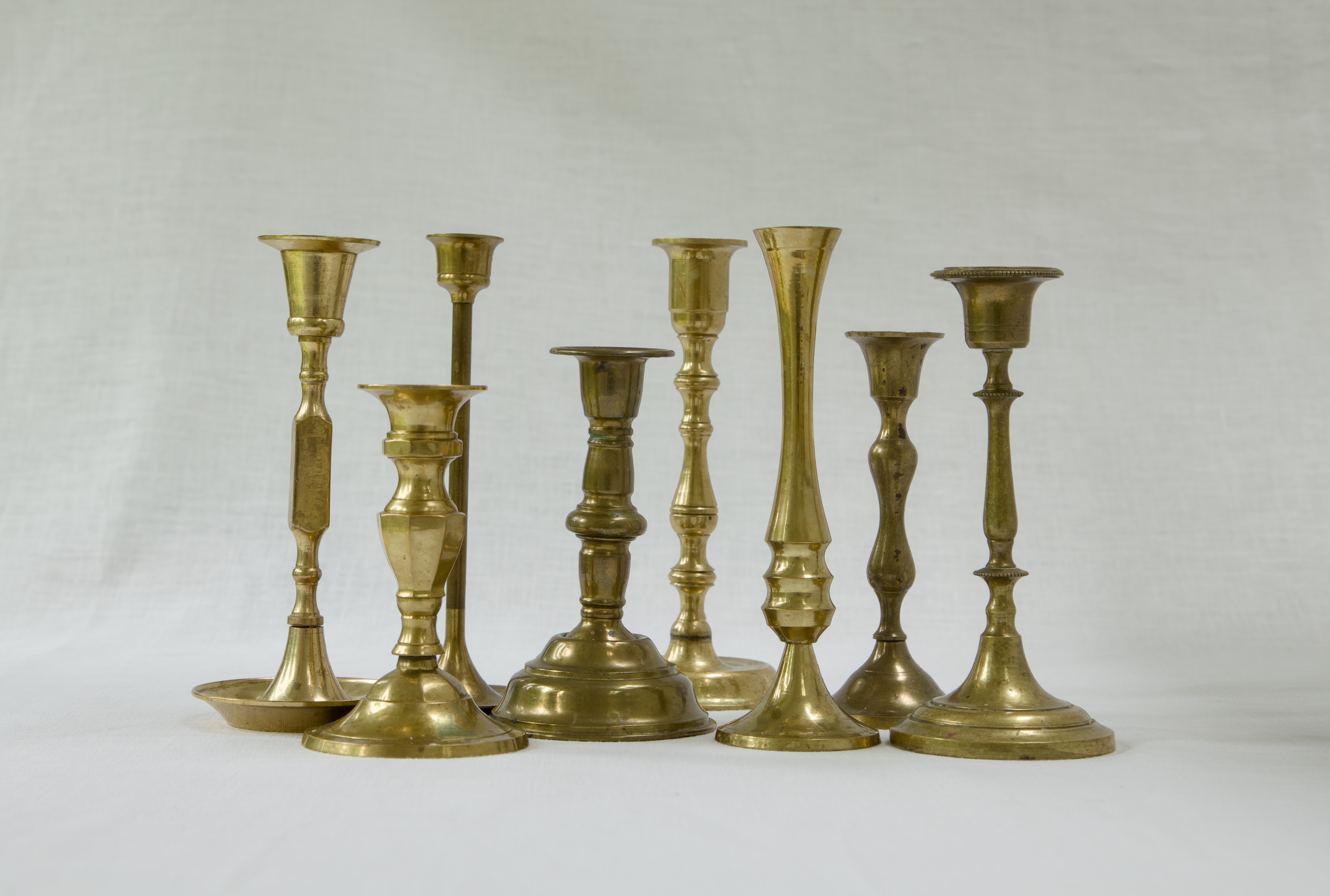 Vintage Brass Candlesticks