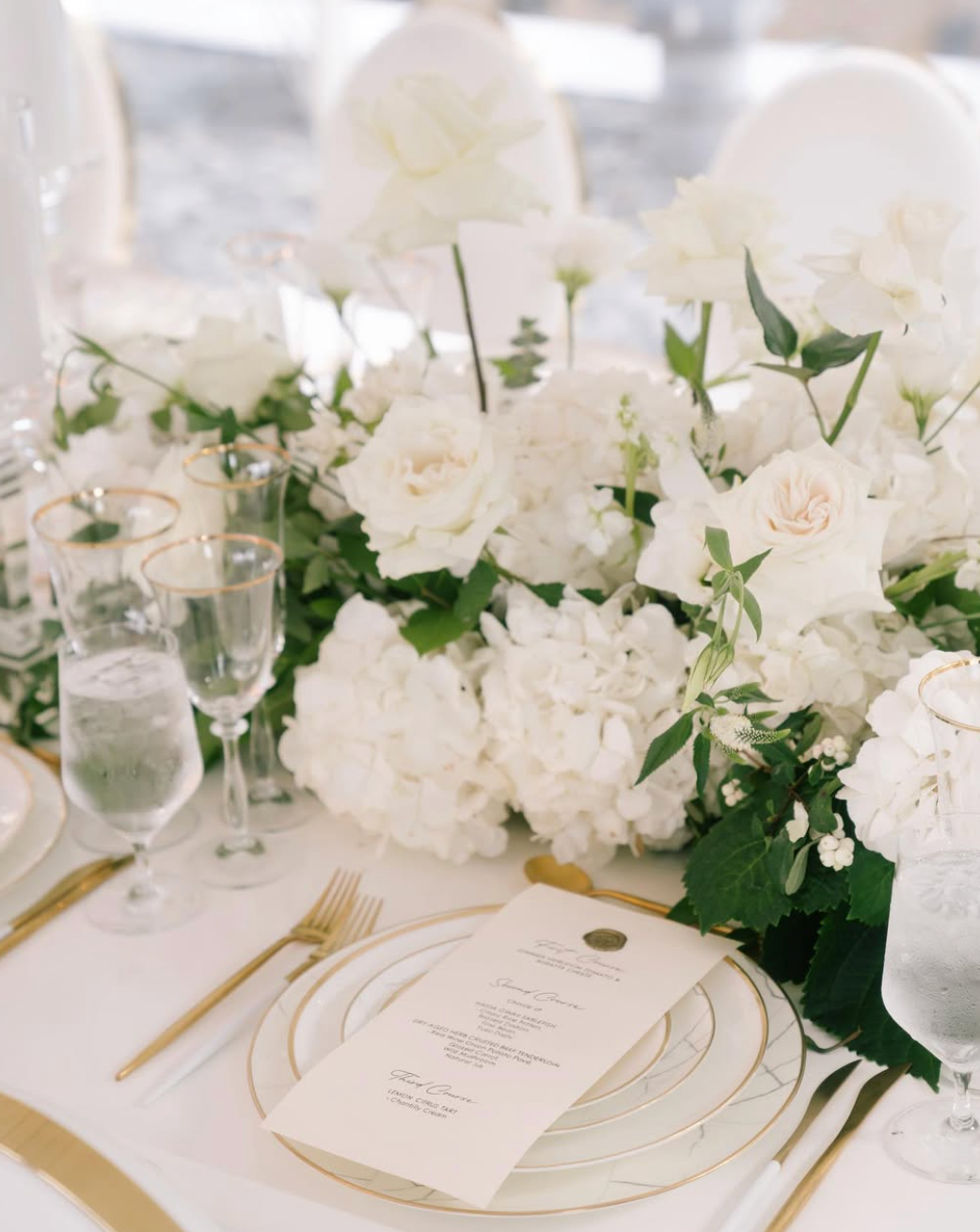 Carrara Marble Charger